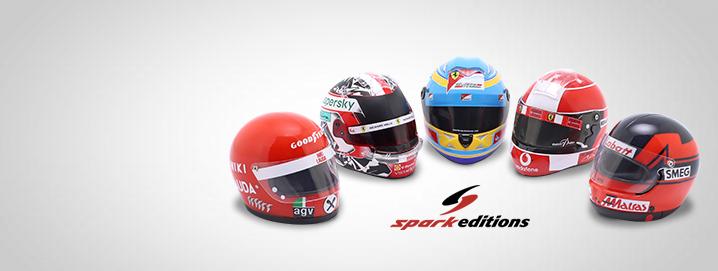Formula 1 helmets Legendary Formula 1 
driver's helmets